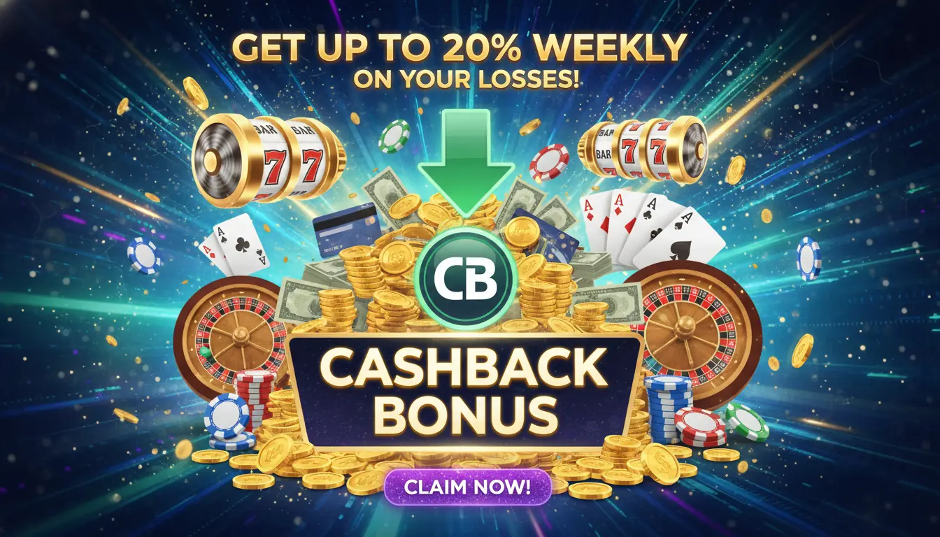 Onlywin casino cashback bonus